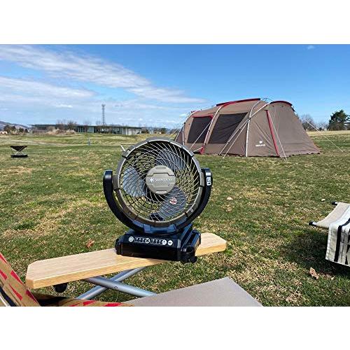 snow peak フィールドファン ほぼ未使用 ACアダプター付き スノーピーク【フィールドファン】を発売当初から丸3年キャンプ