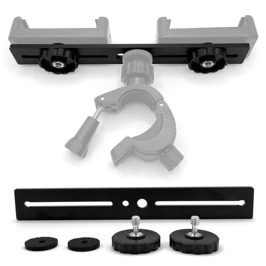 LOYELEY カメラプレート ホットシュー 20CM デュアルスピードライト 三脚ブラケット フラッシュエクステンションバー 雲台 プレート |  | 06