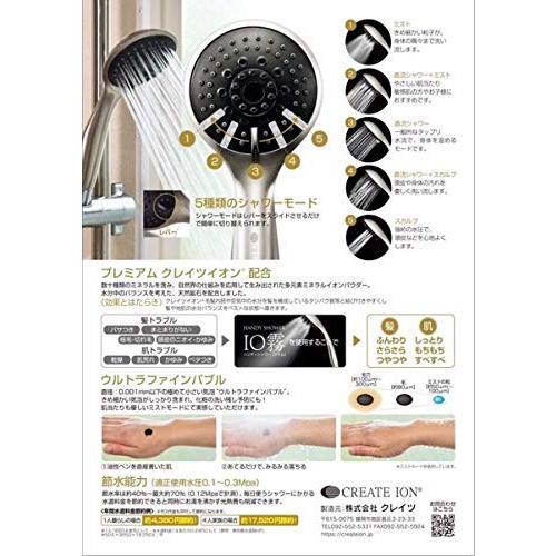 クレイツCreate io霧 イオム ハンディミストシャワー ポリッシュ