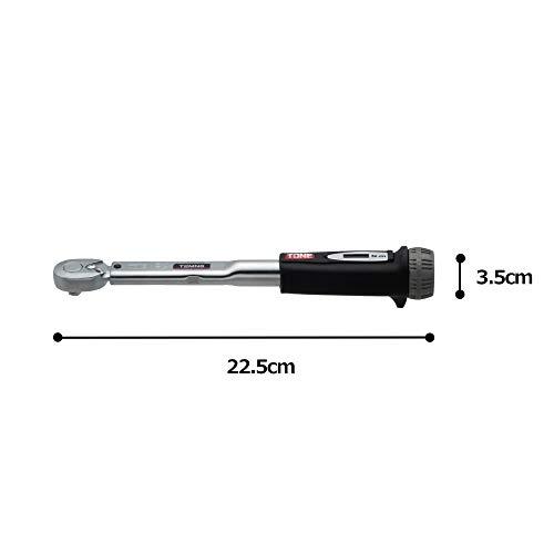 トネTONE プレセット形トルクレンチダイレクトセットタイプ T2MN6 差込角6.35mm1/4 ブラック 6N・m |  | 04