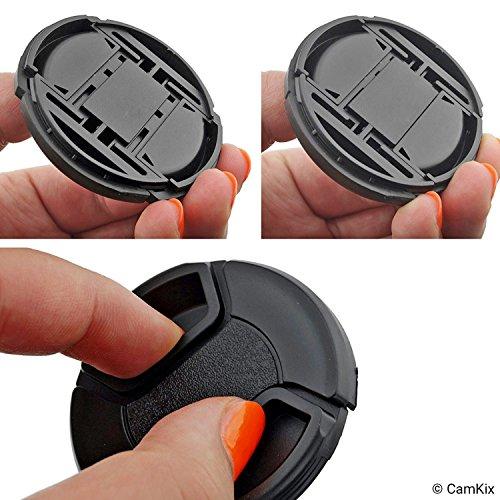 58mmカメラレンズフード2個とレンズキャップ1個のセット-ラバー（折りたたみ式）+チューリップの花-サンシェード/シールド-レンズのフレアとグ |  | 06