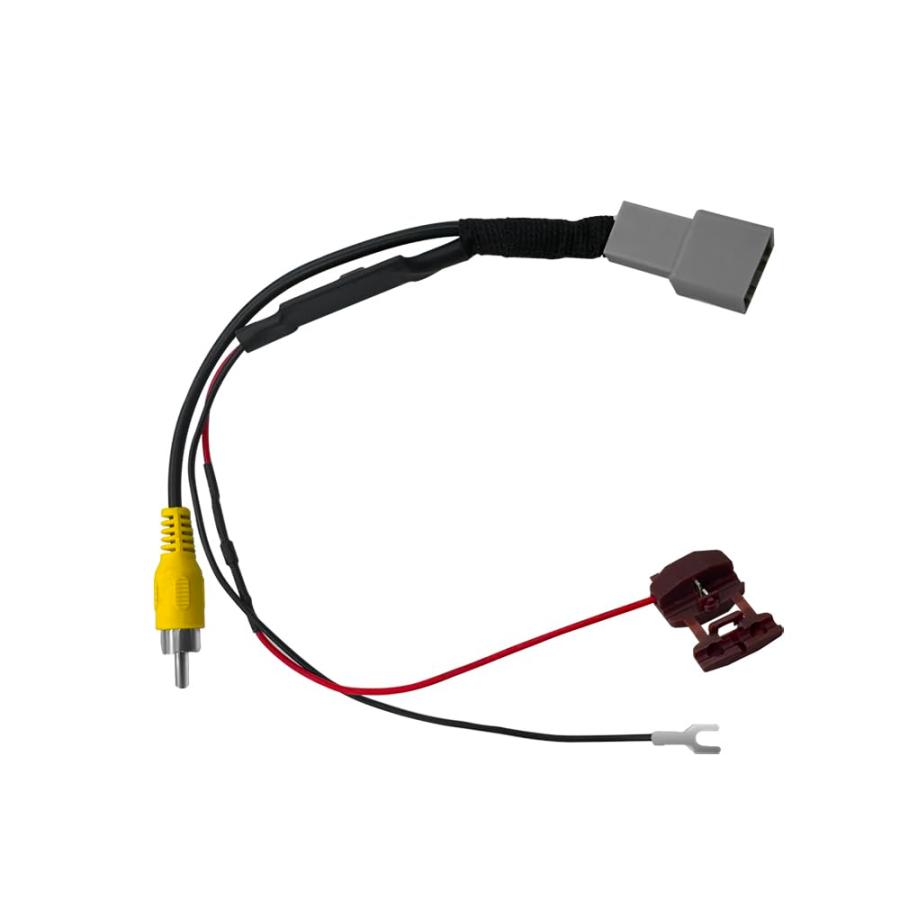 LONNIK RCAバックカメラ入力変換 アダプター ホンダ 純正バツクカメラと社外ナビを接続するための変換ハーネス 1本入 | 