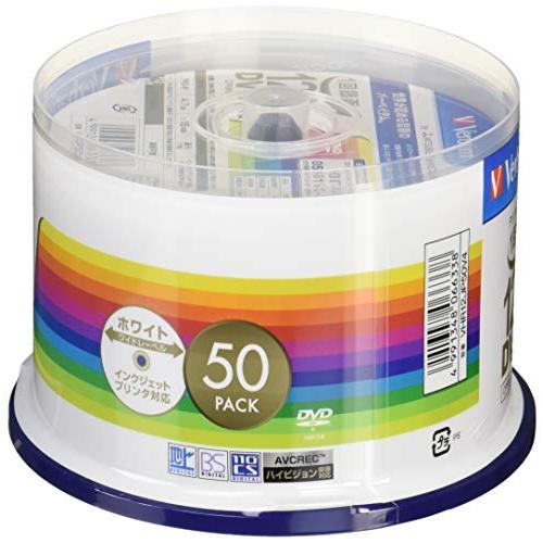 バーベイタムジャパンVerbatim Japan 1回録画用 DVD-R CPRM 120分 50枚 ホワイトプリンタブル 片面1層 1-16倍 |  | 01
