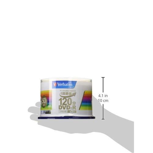 バーベイタムジャパンVerbatim Japan 1回録画用 DVD-R CPRM 120分 50枚 ホワイトプリンタブル 片面1層 1-16倍 |  | 03
