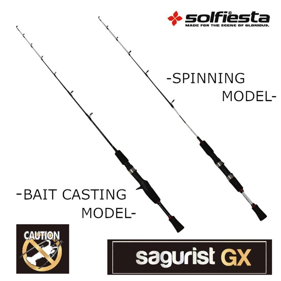 ソルフィエスタSolfiesta グラス波止竿 SAGULIST GX サグリストジーエックス CT90 |  | 05