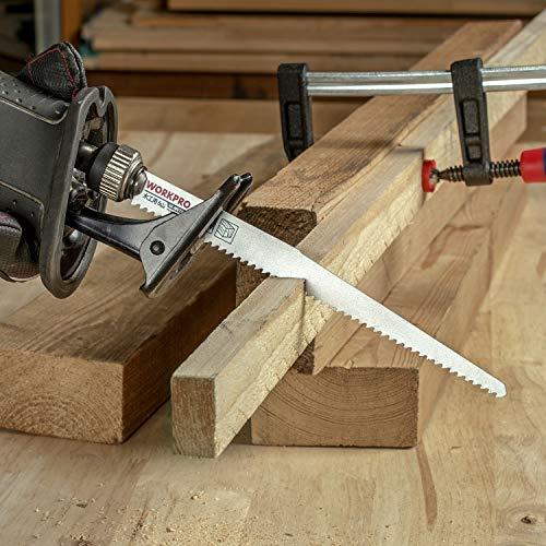 WORKPRO レシプロソー替刃 電気のこぎり替え刃 鉄工・木工用 金属 ステンレス 非鉄金属 プラスチックパイプ 収納ケース付き 10点? |  | 04