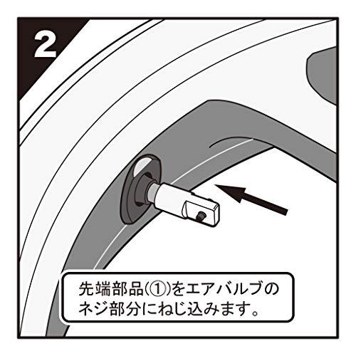 STRAIGHT/ストレート タイヤバルブ装着ツール 自動車・バイク兼用 19-758 |  | 03