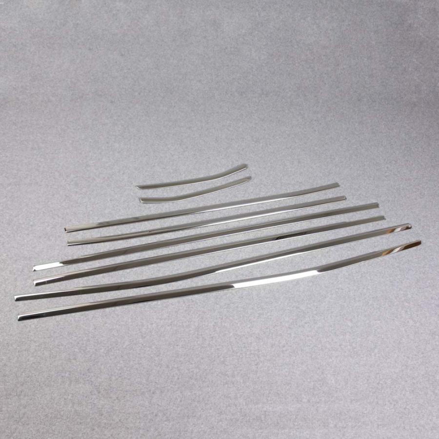 RUIQ トヨタ ヴォクシー 80系 後期モデル2017年7月〜 Toyota VOXY 専用 外装 ステンレス フルセット ウィンドウフレーム |  | 01