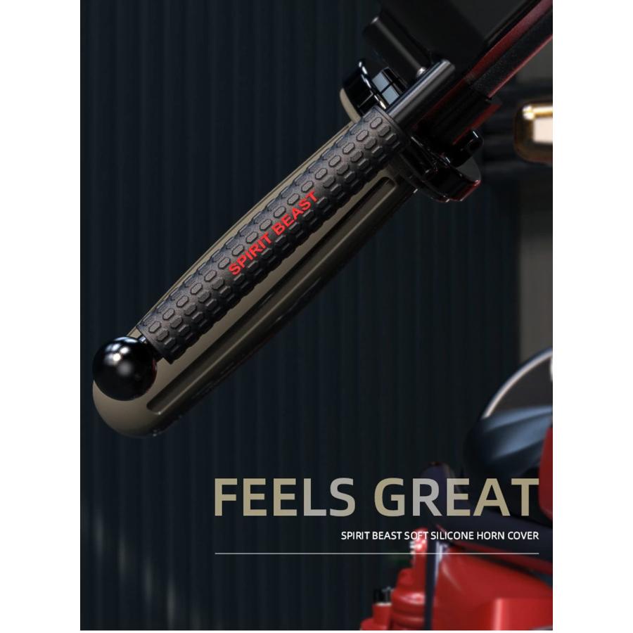 SPIRIT BEAST バイク ブレーキレバーカバー レバーラップ 100mm 汎用 2本1セット ブラック |  | 05