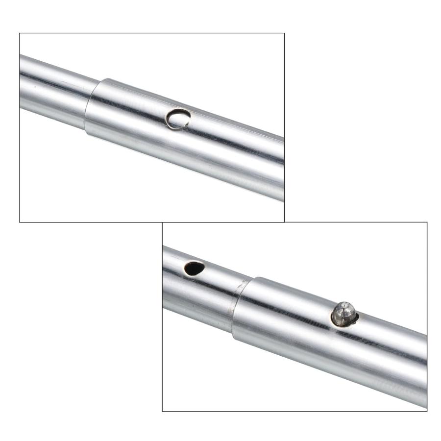 PATIKIL 8x6mm カヤックパドルスナップ 8個入り ポールプッシュボタン スプリングクリップ 鋼 中空ボタン ロッキングチューブ シン |  | 04