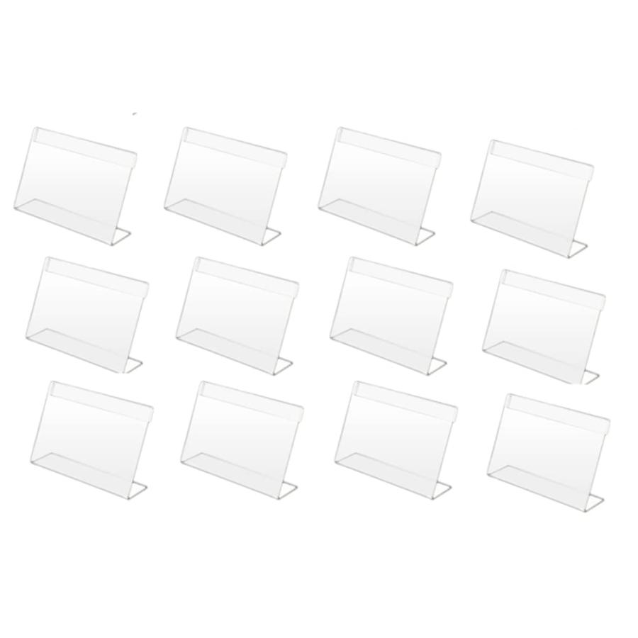 6×9cm 卓上 名刺 ポップスタンド L型 アクリル pop 名札 値札
