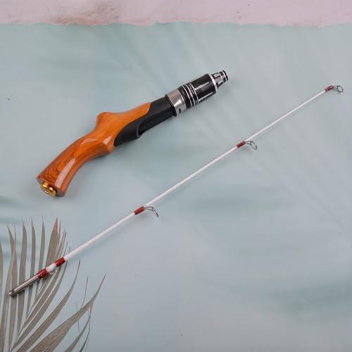 釣り竿 穴釣り 氷釣り 短竿 超コンパクトロッド 仕舞寸法59cm 並継式