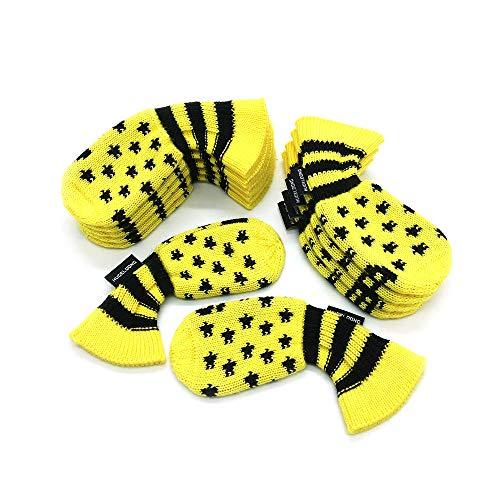 HUGELOONG ニットゴルフヘッドカバー アイアンカバー … 星図案トップに数字Yellow/Black |  | 01