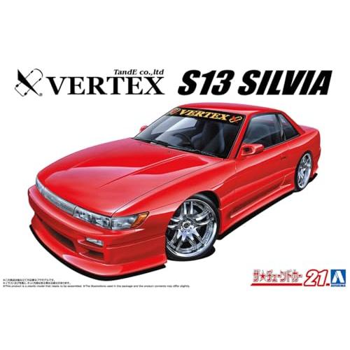 青島文化教材社 1/24 ザ・チューンドカーシリーズ No.21 ニッサン VERTEX PS13 シルビア '91 プラモデル 自動車 |  | 03