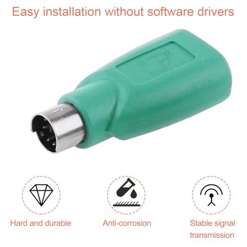 【互換品】 Xiatiaosann USB - PS/2変換アダプタキーボードマウス- PS2変換コネクタメスオス PS2 ジャック - USB A |  | 04