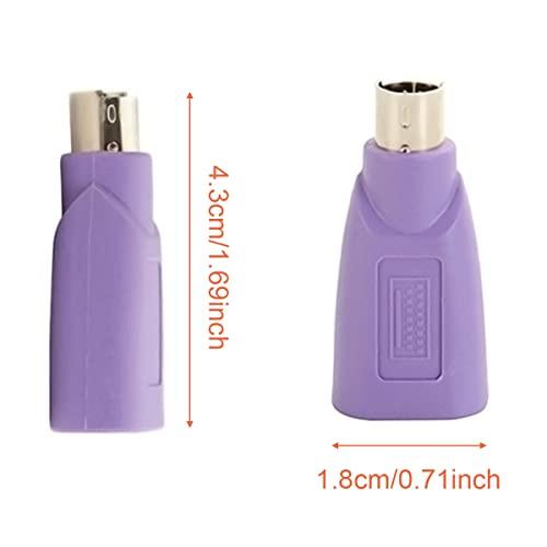 【互換品】 Xiatiaosann USB - PS/2変換アダプタキーボードマウス- PS2変換コネクタメスオス PS2 ジャック - USB A |  | 05