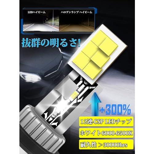 サイズ・進化モデルBriteyeまぶしい 車/バイク用 LED ヘッドライト H4 車検対応 CSPチップ搭載 高輝度 ホワイト H4 LEDバ |  | 02