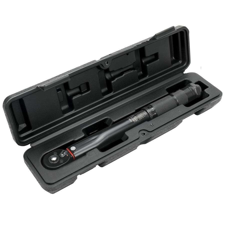 トルクレンチ 車 自転車 タイヤ交換 プレセット型 9.5 6.35 12.5mm 修理レンチ 整備工具 6.35mm1/4インチ 5~25Nm |  | 06