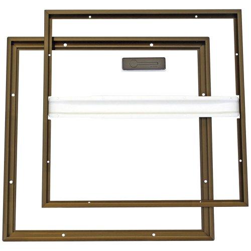 ダイケン 床下点検口 450mm ブロンズ HDE45B | 