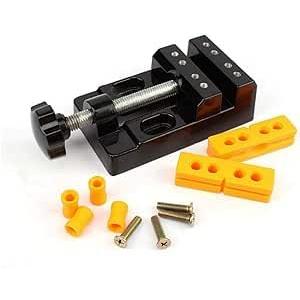 YINKE まんりき 小型 卓上 万力 ミニ しっかり固定 バイス 細かい作業に大活躍 作業効率アップ 取り付け簡単 アクセサリー 工具 | 