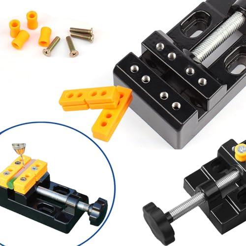 YINKE まんりき 小型 卓上 万力 ミニ しっかり固定 バイス 細かい作業に大活躍 作業効率アップ 取り付け簡単 アクセサリー 工具 |  | 05