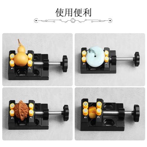 YINKE まんりき 小型 卓上 万力 ミニ しっかり固定 バイス 細かい作業に大活躍 作業効率アップ 取り付け簡単 アクセサリー 工具 |  | 06