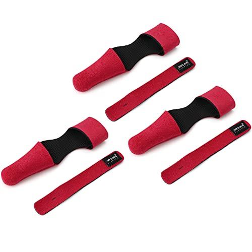サンライクSANLIKE ロッドチップカバー ロッドベルト トップカバー ガイドカバー 折れ防止 穂先保護 レッド（３本入り） |  | 07