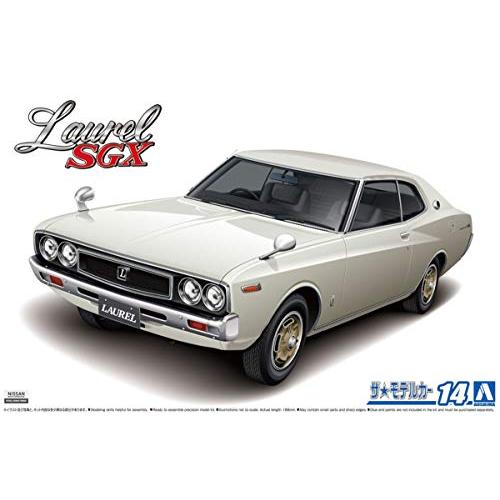 青島文化教材社 1/24 ザ・モデルカーシリーズ No.14 ニッサン KHC130 ローレルHT2000SGX 1972 プラモデル |  | 03