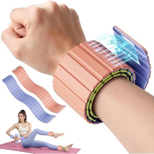 アンクルウェイト 2個セット 磁気 足首 手首 重り おもり 筋トレ ウェイト リスト 約1kg 0.5kg×2 シリコン製（防水） 滑りにくい | 