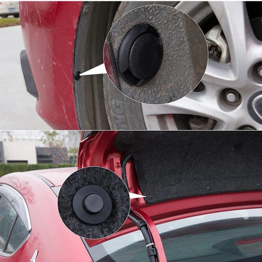 HiLiBoom プラスチック製リベット 自動車フェンダー バンパークリップ 保持クリップ リムクリップ 押し込み式 取り付け簡単 固定用 ユニ |  | 06