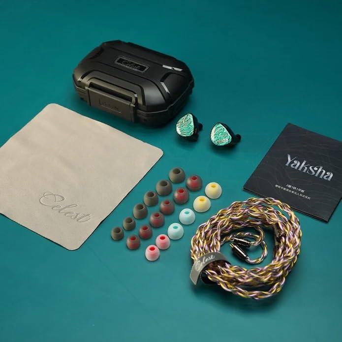 Linsoul Celest Yakshaハイブリット型ハイエンドイヤフォン 2DD+1BA+1プラナドライバーの構造を採用し 熟練エンジニアに |  | 02