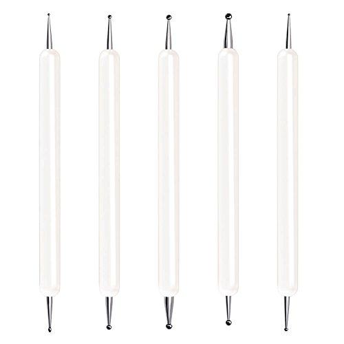 Selizo エンボススタイラスツール ネイルアート ドットツール スコアリングトレースペン 陶器粘土クラフト用 ネイルアートデザイン 転写紙 | 