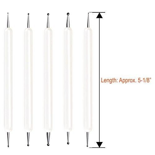 Selizo エンボススタイラスツール ネイルアート ドットツール スコアリングトレースペン 陶器粘土クラフト用 ネイルアートデザイン 転写紙 |  | 03