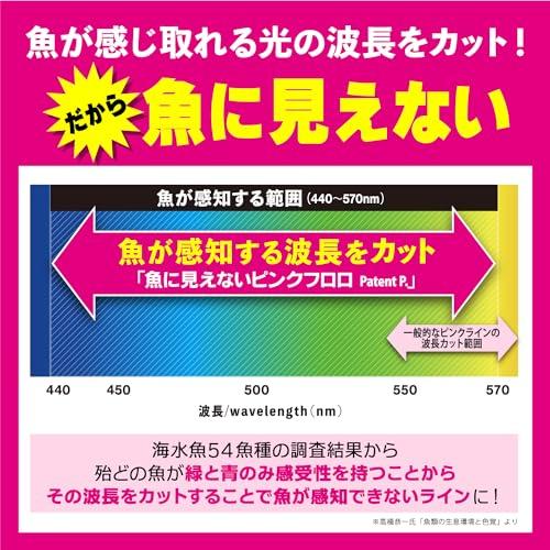 DUELデュエル 魚に見えないピンクフロロ 船ハリス 100m 6号 |  | 02