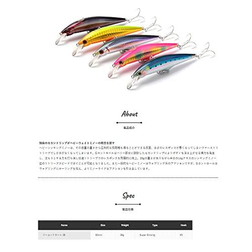 Jacksonジャクソン Gコントロール 28g #SKN スケブルピン |  | 03