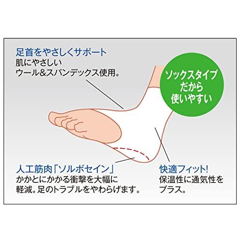 ソルボヒールサポーター 片足入 ネイビー S |  | 02