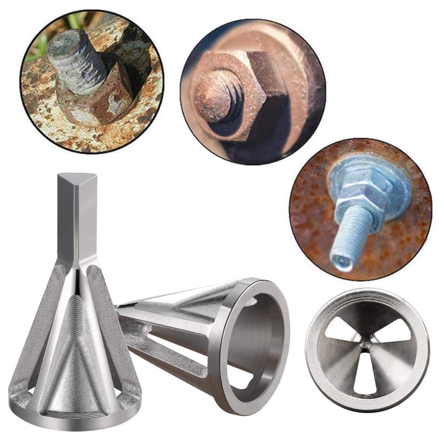 2ピース 外部面取りツール バリ取りビット ステンレス鋼金属削除バリ修理ツール バリ取り外部面取りツールビット 作業工具 電動ドリルに適応 |  | 05