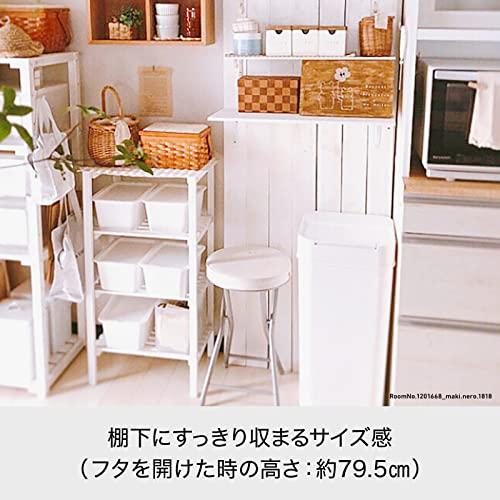 ライクイット likeーit フタ付きゴミ箱 防臭 キッチン ゴミ箱 ニオイ漏れ対策 シールズ45 密閉ダストボックス 約45L ホワイト 日本 |  | 04