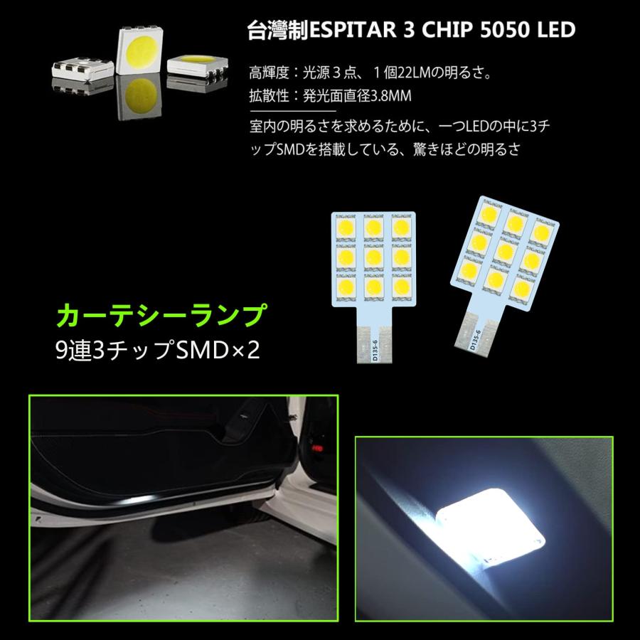 ZXREEK トヨタ GR86 / スバル BRZ LED ルームランプ 専用設計 トヨタ GR86 ZN8 / スバル BRZ ZD8 LED |  | 04