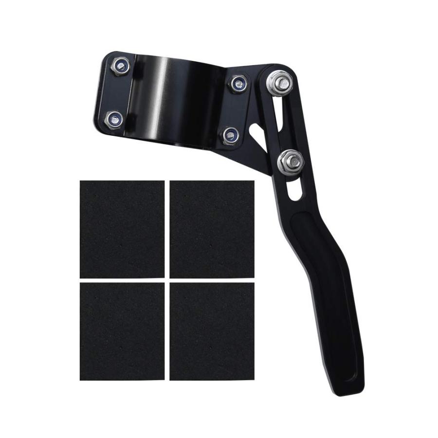 Dihoo ウィンカーレバー ポジションアップキット ウィンカー延長ステー 角度調整可能 18φ-28φmm対応 調整アイテム ポジション ステ |  | 01