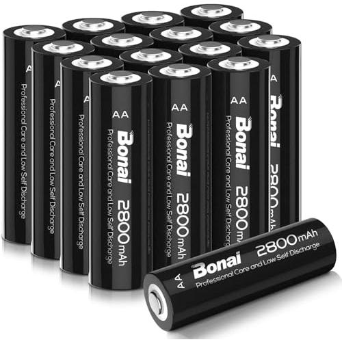 BONAI 単3形 充電池 充電式 16個 ニッケル水素電池 | 