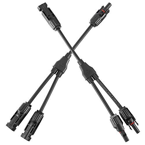 YCIND IARLION mc4 並列 コネクタ 分岐 ソーラーパネル用 延長ケーブル Yケーブル Y字型 ソーラー 並列 1M2F + 2M |  | 05