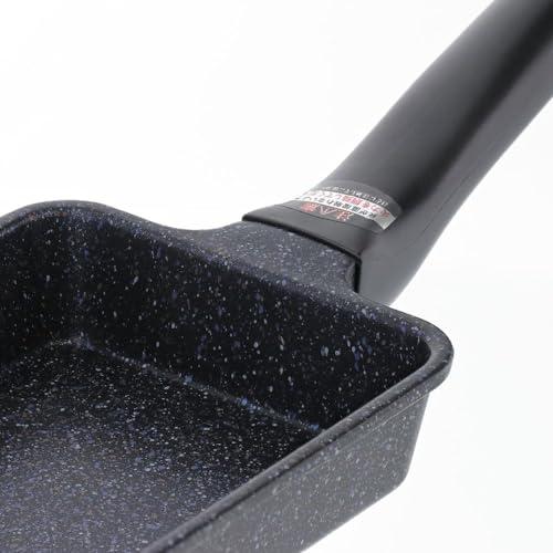 ベストコ ミニ 卵焼き器 9×14.5cm エッグパン ガス火専用 ダイヤモンドコート マーブル ND-3523 イージーライト ネオ |  | 03