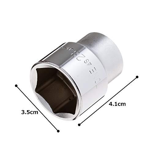トネTONE ソケット6角 4S-28 差込角12.7mm1/2 二面幅28mm |  | 02