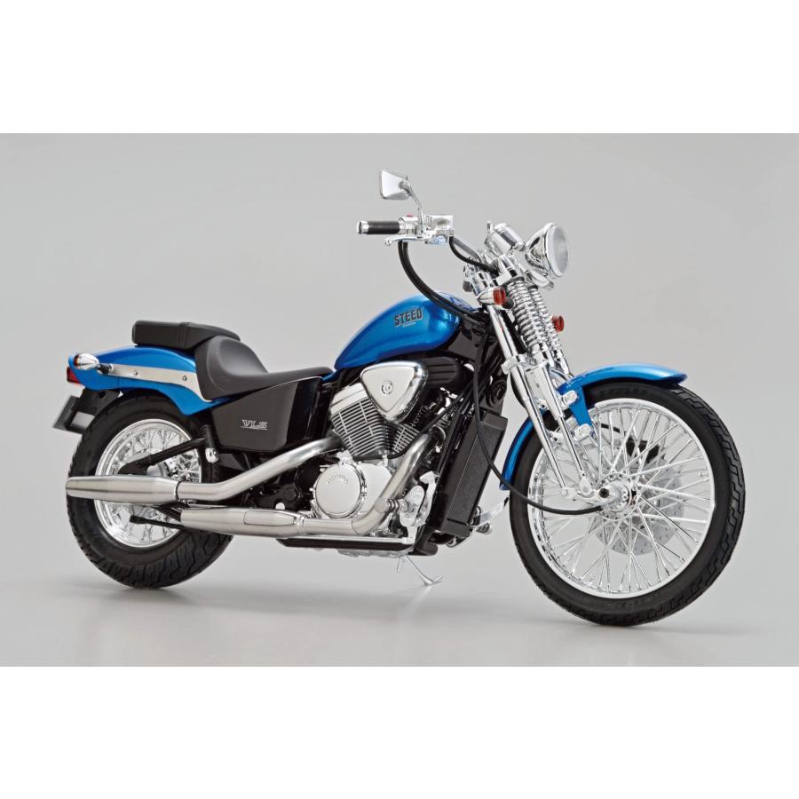 青島文化教材社AOSHIMA 1/12 ザ・バイクシリーズ No.19 ホンダ NC37 スティード VLS 1998 プラモデル 成型色 |  | 02