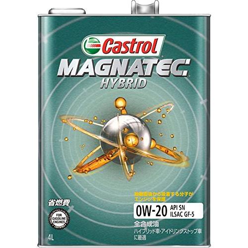 カストロールCastrolエンジンオイルMAGNATEC HYBRID 0W-20 API SP 4L4輪ガソリン車専用 全合成油Castrol |  | 05