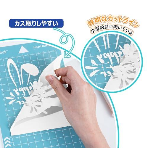 Likcut アイロンプリントシート 熱転写ラバーシート 白 熱転写シート アイロンプリントロール 30cm×305cm 布 綿 DIY Ｔシャ |  | 03