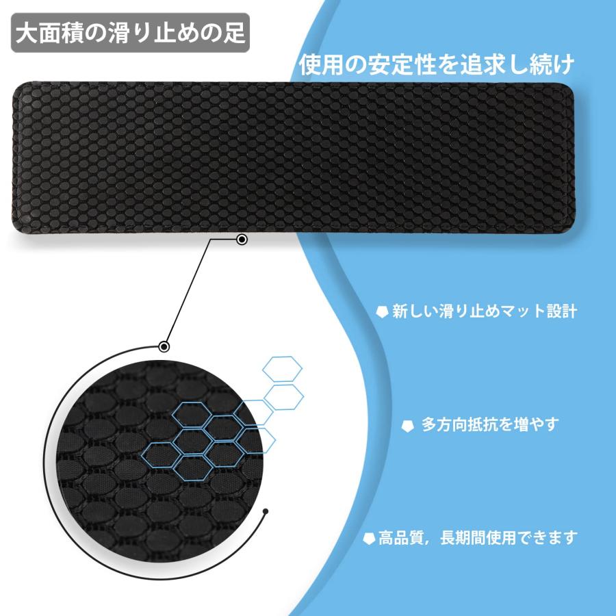 Faluber リストレスト アームレスト パームレスト 低反発キーボードクッション おしゃれ すべり止め付 人間工学デザイン M - TKL |  | 05