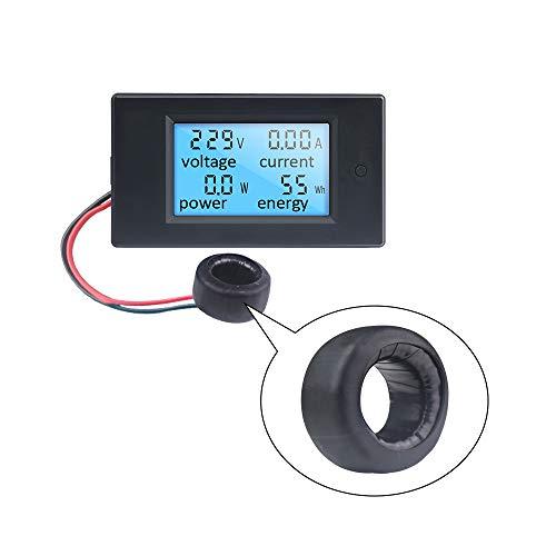 ACボルトアンペア電力計80-260V100A KT-D135LCDディスプレイデジタルボルトアンペア電流計電力計パワーエネルギーゲージ変流器C |  | 08