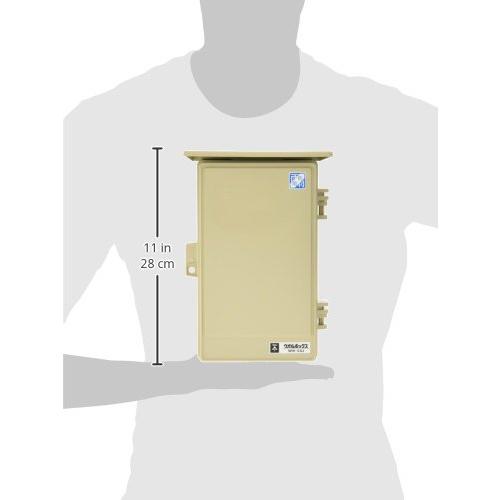 未来工業 ウオルボックス 屋根付・タテ型 有効フカサ100 ベージュ 1個 WB-2AJ |  | 02